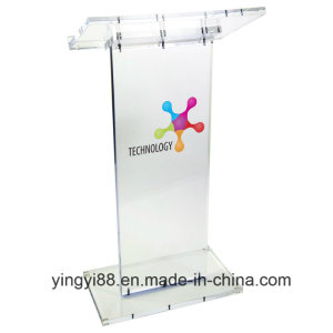 Custom Printed Acrylic Deluxe Podium Lectern