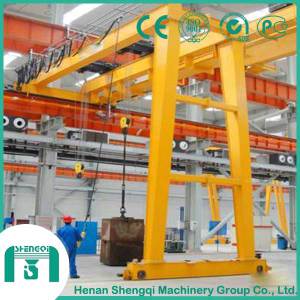 Semi Double Girder Gantry Crane for Workshop