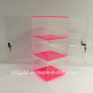 Super Quality Acrylic Rotating Display Cabinet